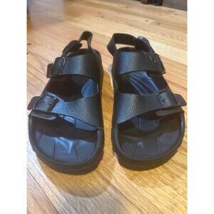 Birksenstocks Birks Black Men Sandals Sz 44 *preloved